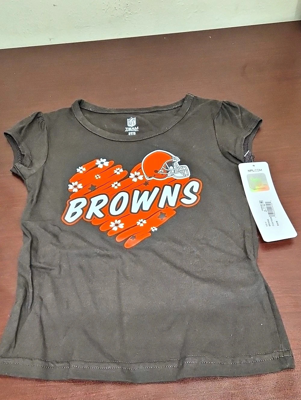 NFL Browns Graphic Short Sleeve Tee NWT